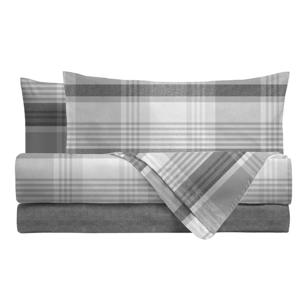 Completo Letto Matrimoniale Basic - Fantasia Andrew Grey