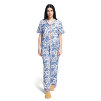 Pigiama Lungo da Donna Amalfi Coast Donna Atrani Orange - Amo La Casa Shop