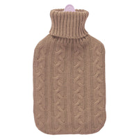 Borsa Acqua Calda Tricot Classy Holly Standard Tinta Unita Beige