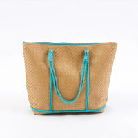 Borsa Mare Polinesia Carola Aqua - Amo La Casa Shop