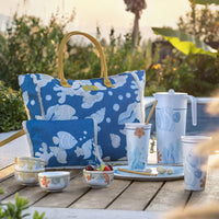 THUN® Set Borsa Mare e Pochette One Size Mare da Amare Light Blue - Amo La Casa Shop
