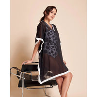 Caftano Malena Black Fashion Nero - Amo La Casa Shop