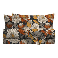 Completo Letto Matrimoniale Softy Yarn con Stampa - Fantasia Colette Dark Grey