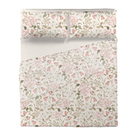 Completo Letto Matrimoniale con Stampa Atelier - Fantasia Blair Cream