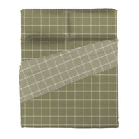 Completo Letto Matrimoniale con Stampa Atelier - Fantasia Efrem Green