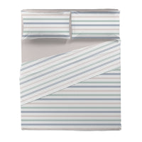 Completo Letto Matrimoniale Basic Girolamo Blue