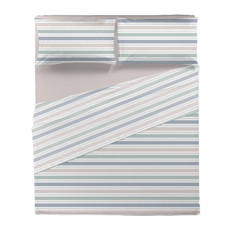 Completo Letto Matrimoniale Basic Girolamo Blue