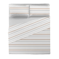 Completo Letto Matrimoniale Basic Girolamo Greige