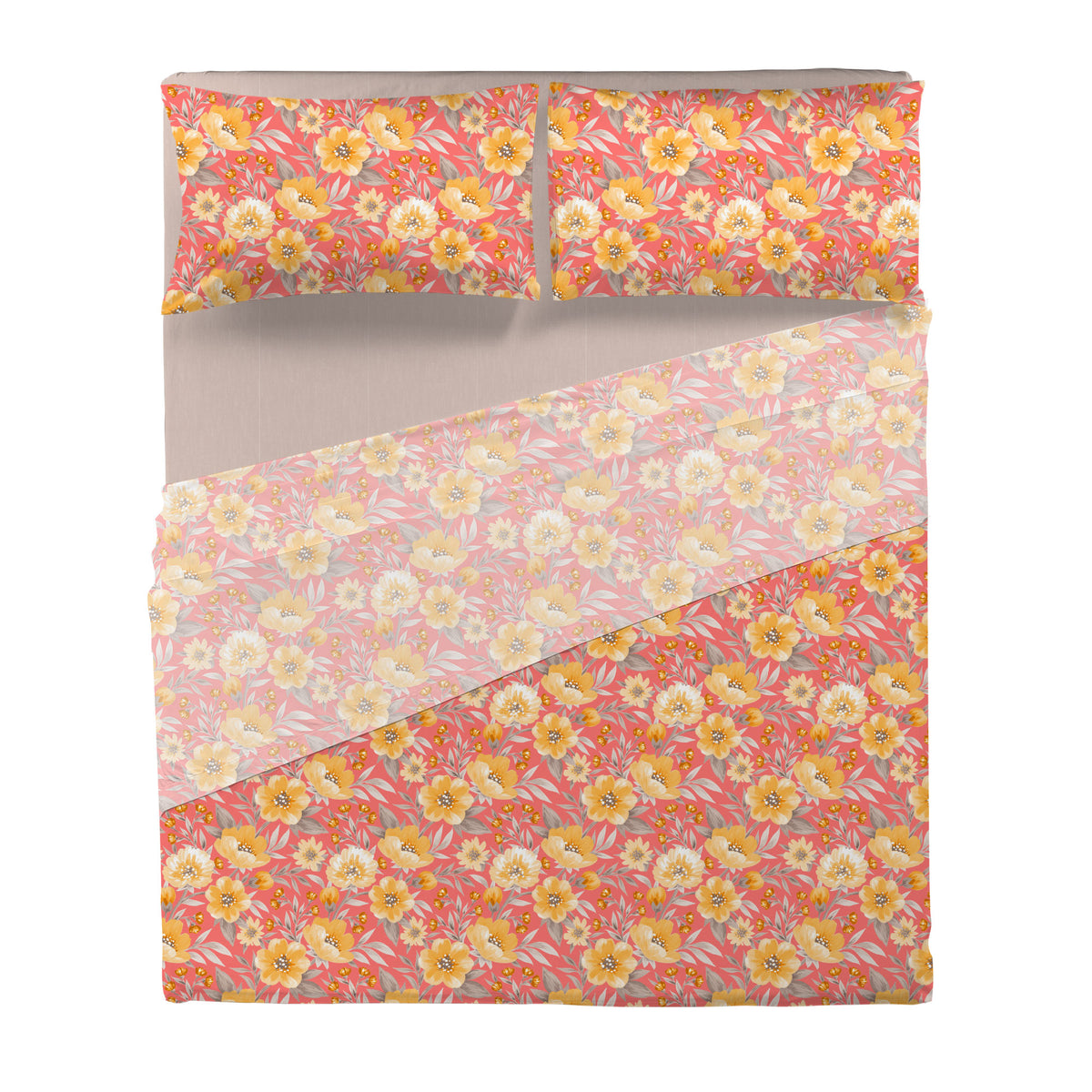 Completo Letto Matrimoniale Basic Irene Coral - Amo La Casa Shop