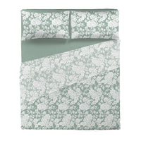 Completo Letto Matrimoniale Basic Syrah Green
