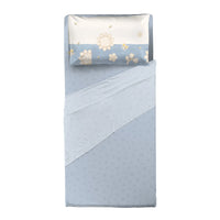 THUN® Completo Letto Singolo in Cotone Elegance Azzurro - Amo La Casa Shop