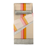 Completo Letto Singolo in Cotone con Stampa Kiljan Multicolor