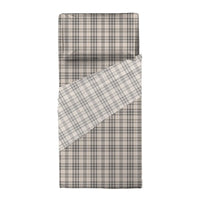 Completo Letto Singolo in Cotone con Stampa - Fantasia Himalayan Home Kody Grey - Amo La Casa Shop