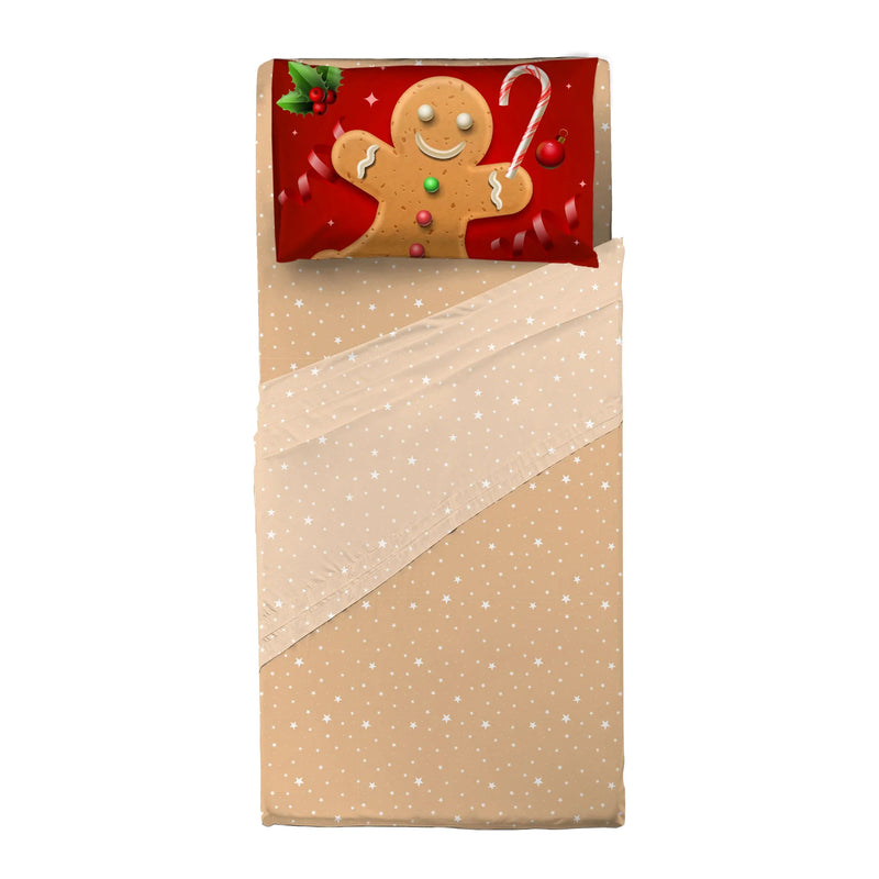 Completo Letto Singolo con Stampa Digitale - Fantasia Sierra Sugar Mathias Red - Amo La Casa Shop