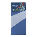 Completo Letto Singolo in Cotone con Stampa Digitale - Fantasia Mermaidwaves Blu