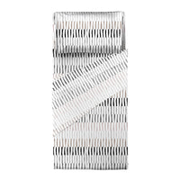 Completo Letto Singolo in Cotone con Stampa Niord Grey