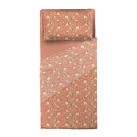 Completo Letto Singolo con Stampa Atelier - Fantasia Pauline Dusty Coral