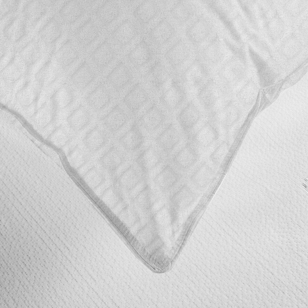 EasyDream Copriguanciale in Spugna Jacquard Tinta Unita Optical White - Amo La Casa Shop