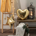 Cuscino Saffron Anise 40x40 Heart Gold - Amo La Casa Shop