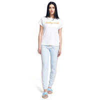 Pigiama Lungo da Donna Chilling Sunday Dana Blu - Amo La Casa Shop