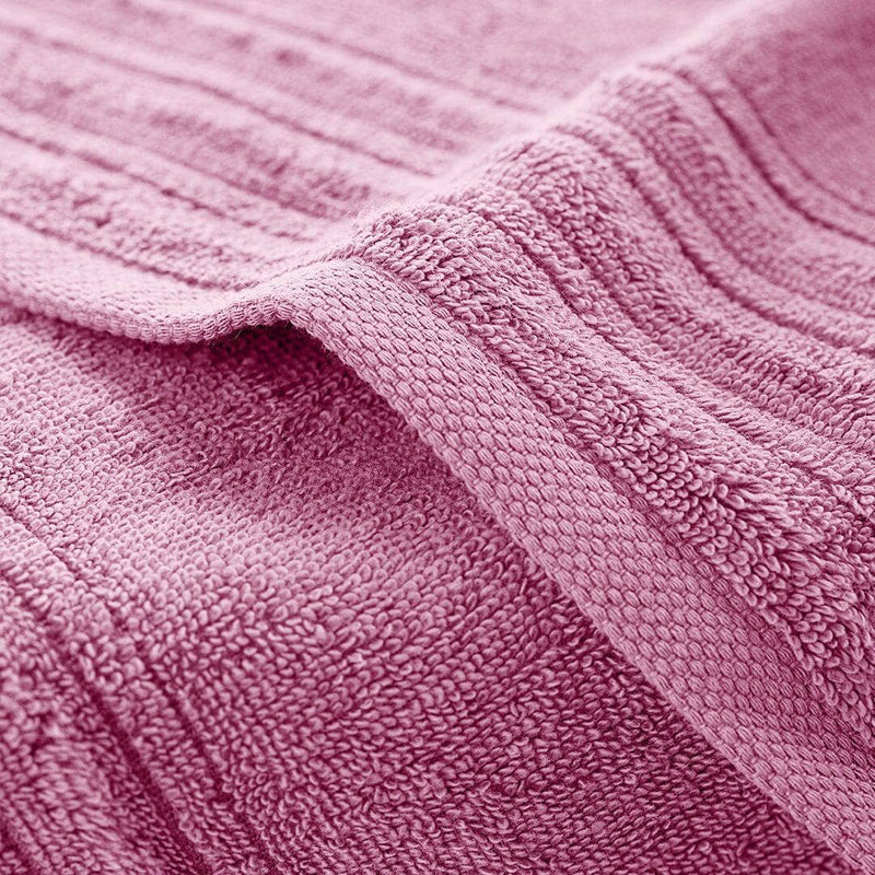 Asciugamano Piccolo Verona 40x60cm - Cotone 100% Made In Italy, Rosa - Foto 2