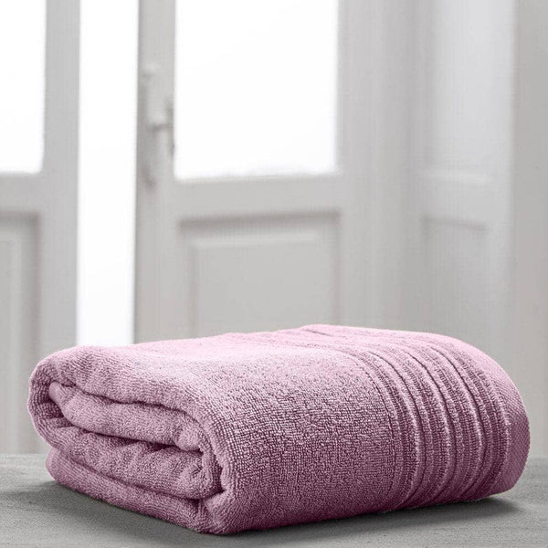 LUXURY COLLECTION DI MAESTRO Asciugamano Telo Doccia in Spugna 90x140 Tinta Unita Fucsia - Amo La Casa Shop