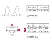 Bikini Esmerald Beauty Domy Nero - Amo La Casa Shop