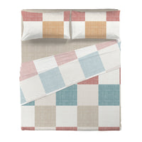 Di Maestro Completo Letto Stampato  Matrimoniale Esmond Multicolor