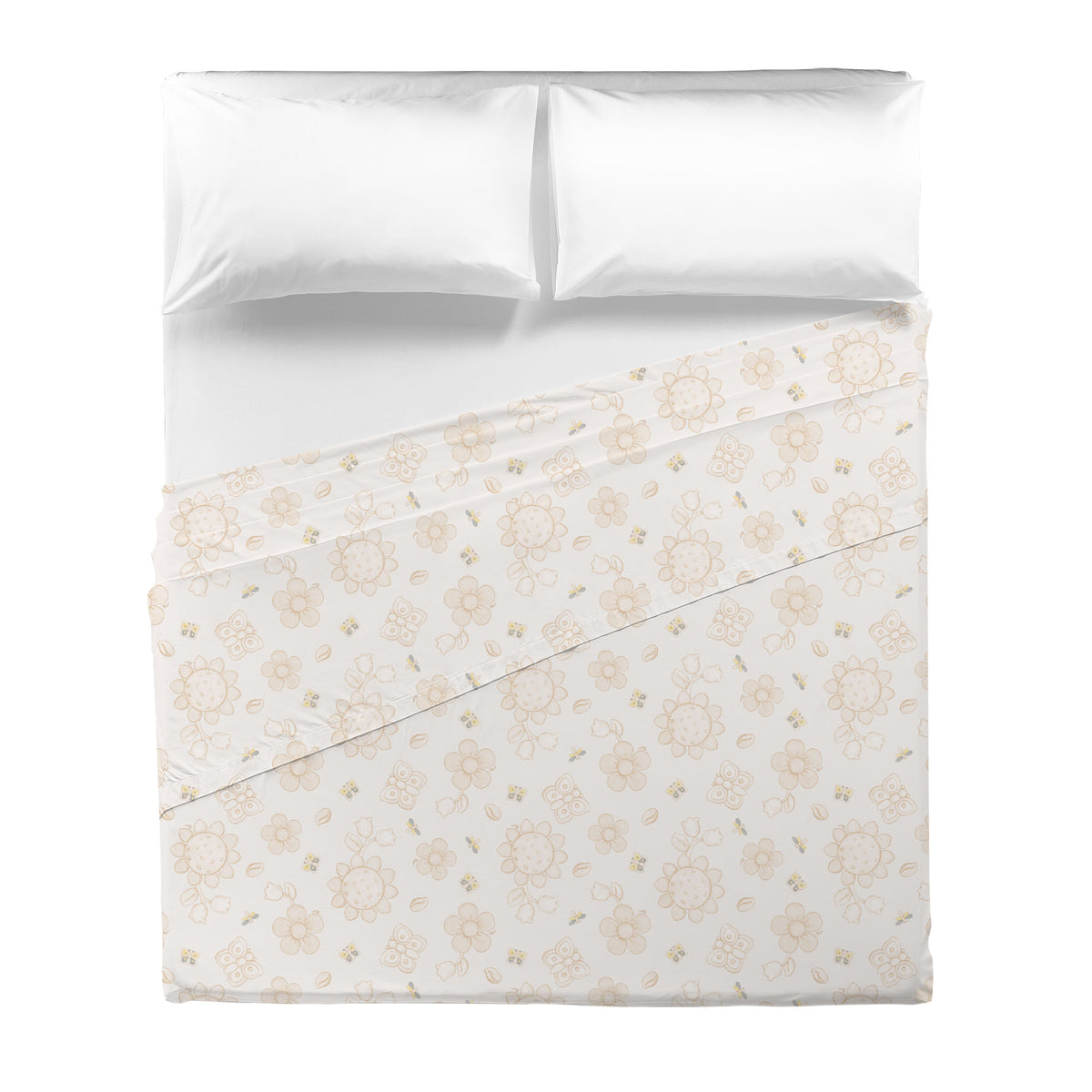 THUN® Lenzuolo Piano Matrimoniale Exclusive Collection Cream