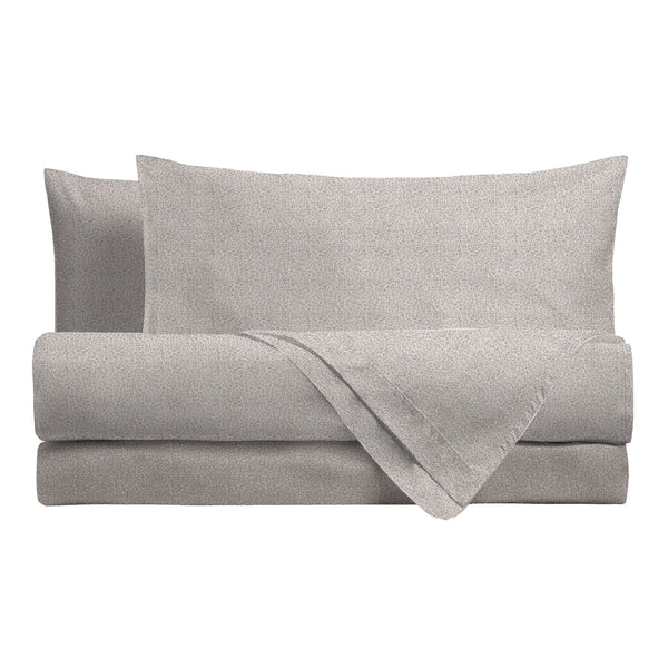 Completo Letto Matrimoniale Basic - Fantasia Leopard Beige