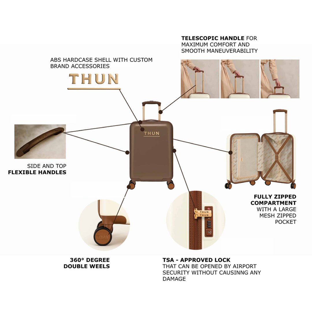 THUN® Valigia Piccola Annita - Beige