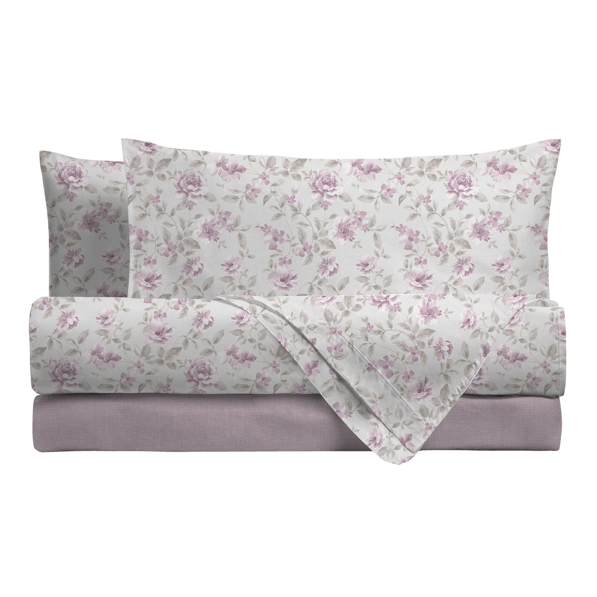 Completo Letto Matrimoniale Basic Amanda Lilac