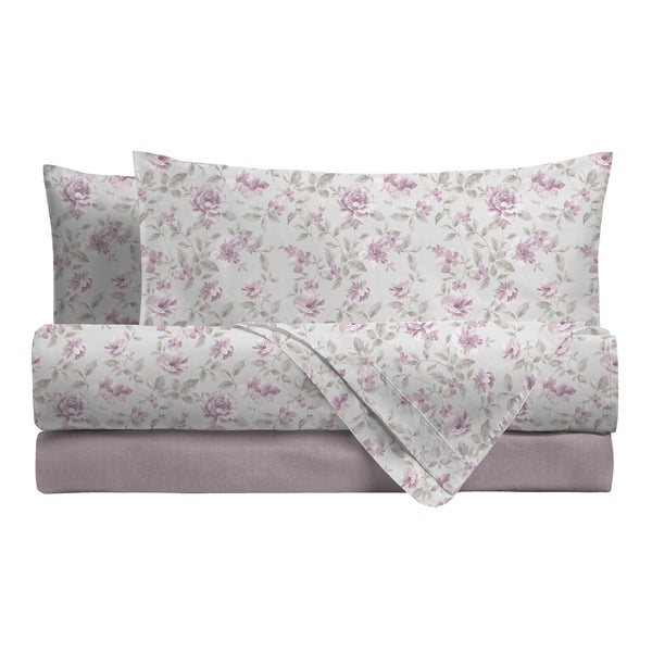 Completo Letto Matrimoniale Basic Amanda Lilac