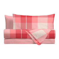 Completo Letto Matrimoniale Basic Colton Pink - Amo La Casa Shop