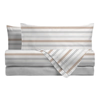 Completo Letto Matrimoniale Basic Girolamo Greige