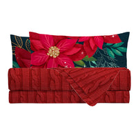 Completo Letto Piazza e Mezza con Stampa Digitale - Fantasia Lovely Reindeer Naty Multicolor