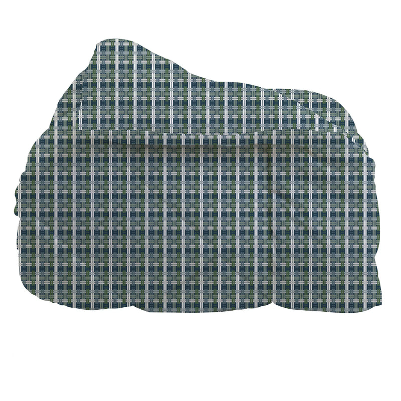 Trapunta Singola con Stampa - Fantasia Absinthe Leandro Dusty Teal - Amo La Casa Shop