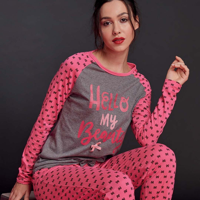 Pigiama Donna Arlie Grigio - Amo La Casa Shop
