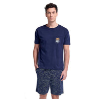 Pigiama da Uomo Corto Surf Rider Duke Blu - Amo La Casa Shop