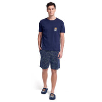 Pigiama da Uomo Corto Surf Rider Duke Blu - Amo La Casa Shop