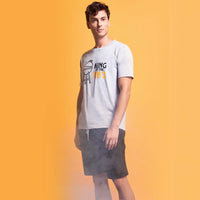 Pigiama da Uomo Gianny BBQ Addicted Melange - Amo La Casa Shop