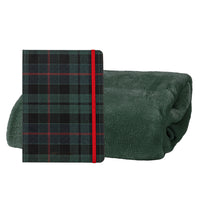 Plaid + Planner Settimanale Jolly Gift 120x160 cm Charley Green