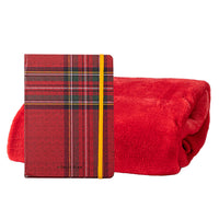 Plaid + Planner Settimanale Jolly Gift 120x160 cm Eddie Red