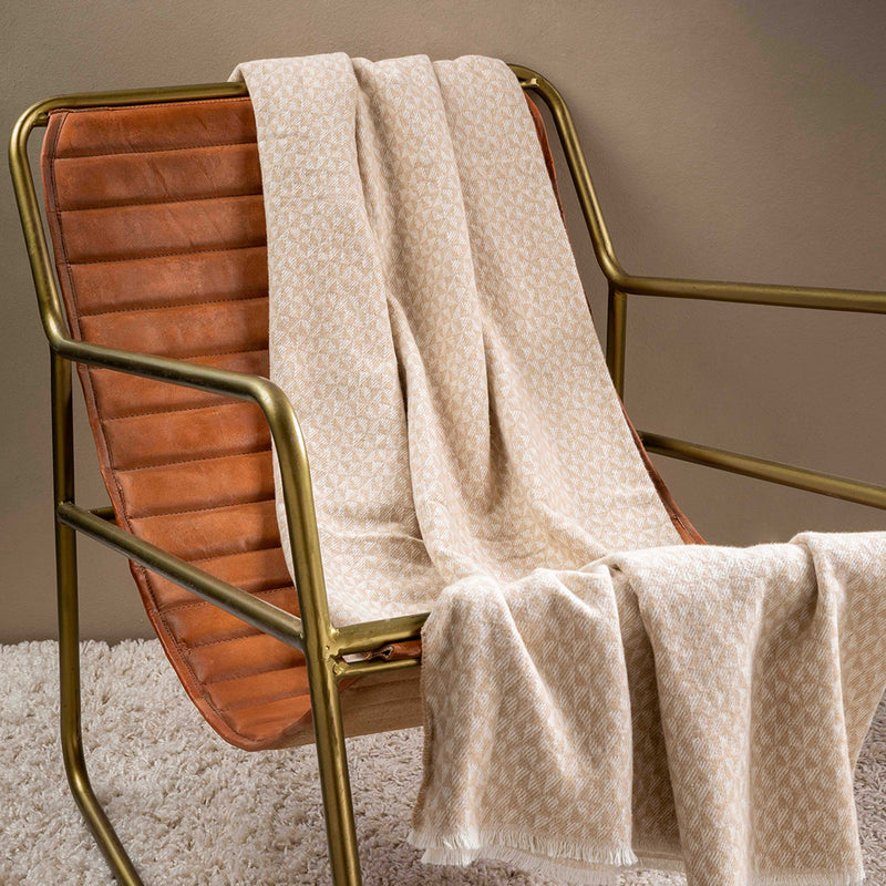 Plaid Verona 127x152 Taupe