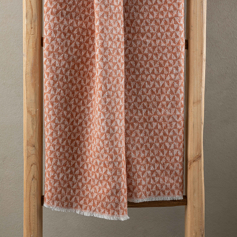 Plaid Verona 127x152 Terracotta - Made in Italy 🇮🇹
