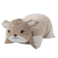THUN® Cuscino Peluche Cerbiatto e Plaid Baby Standard Fawn Beige - Amo La Casa Shop