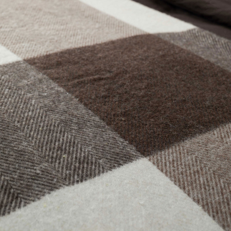 Tuscan Cottage Plaid Maremma con Briglia 130x180 Brown