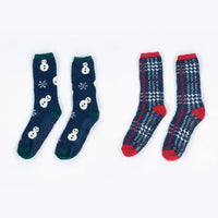 Set 2 Paia Calzini Delfo Taglia Unica Navy Blue - Amo La Casa Shop