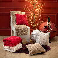 Coperta Lovely Reindeer 250x200 cm Heart Red