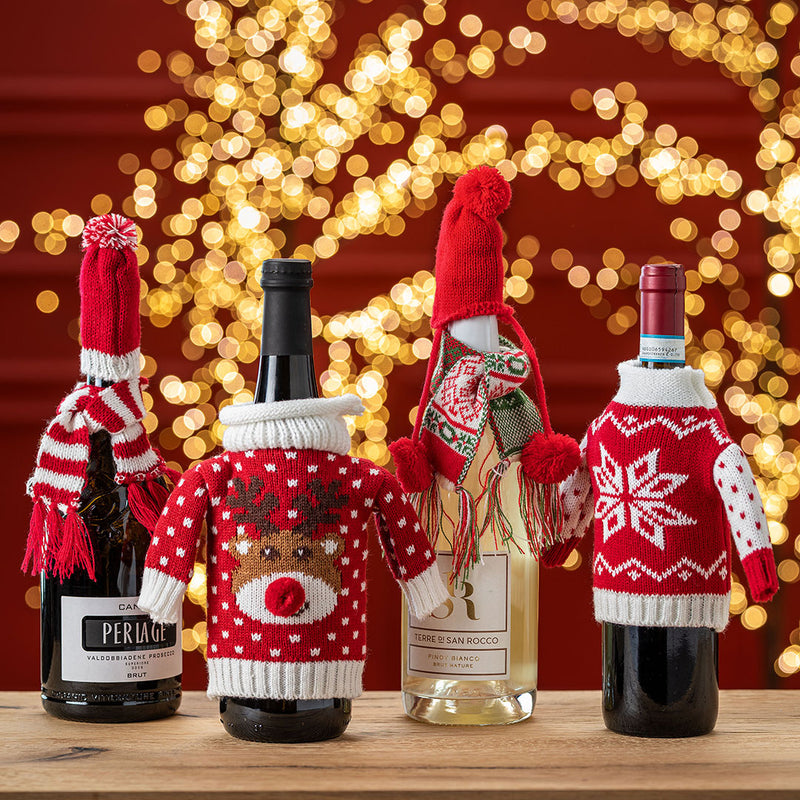 Copri Bottiglia Jolly Gift Standard Knit Red
